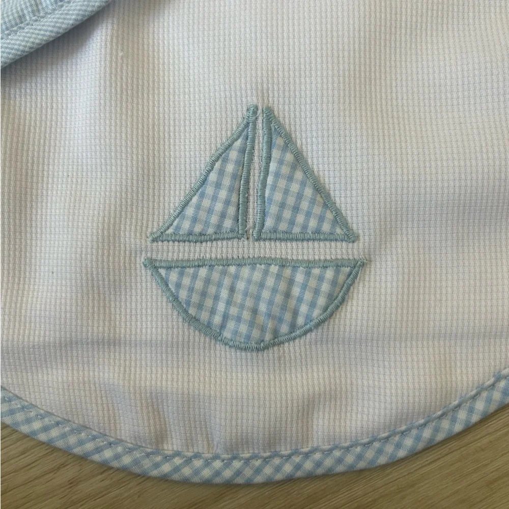Baby Bib and Burp Cloth Set